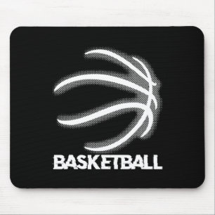 Basketball Dunking Dribbling Bball Hoop Basketball Mousepad