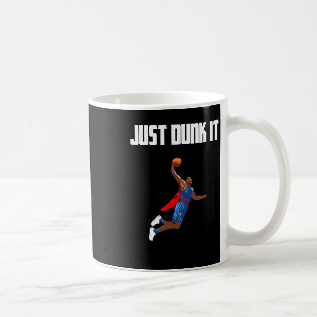 Basketball Dunking Kaffeetasse (Rechts)