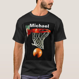 Basketball durch Ihren Namen ersetzen T-Shirt