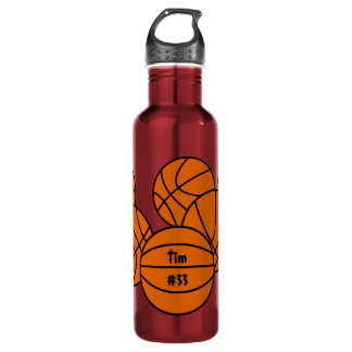 Basketball Edelstahlflasche