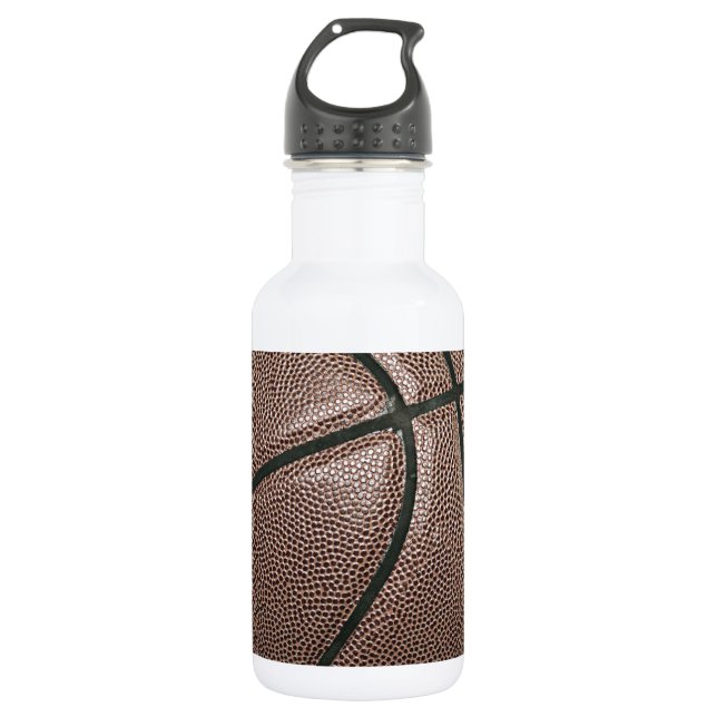 Basketball Edelstahlflasche (Vorderseite)