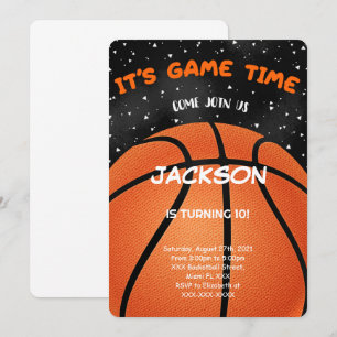 Basketball-Einladung Einladung