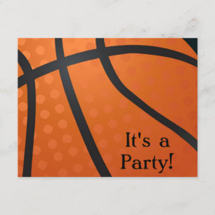 Basketball-Einladung Einladung
