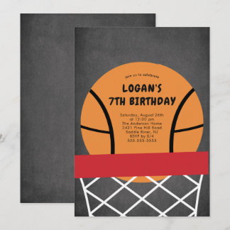 Basketball - Einladung zum Geburtstag