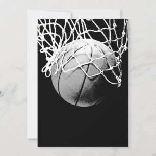 Basketball Einladungen - Basketball Einladung