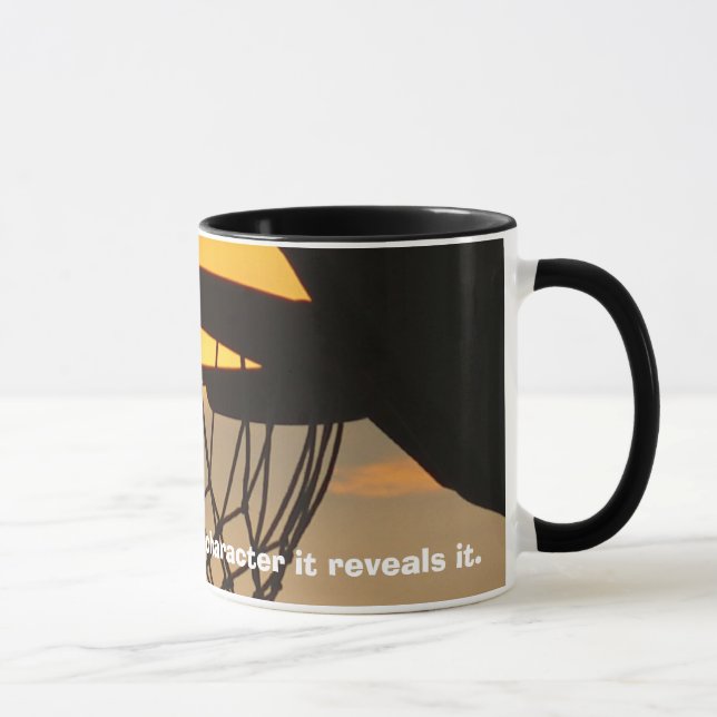 Basketball errichtet nicht characte… tasse (Rechts)