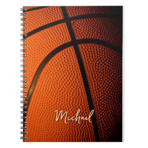 Basketball Ersetze Eigenen Namen Anpassbar Notizblock