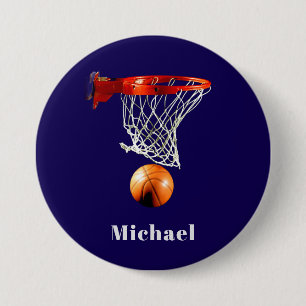 Basketball Ersetze mit deinem Namen Button