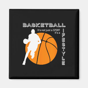Basketball Es ist ein Lifestyle - Basketball Magnet