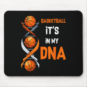 Basketball Es ist in meinem DNA Fun Player Coach T Mousepad