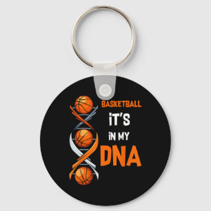 Basketball Es ist in meinem DNA Fun Player Coach T Schlüsselanhänger