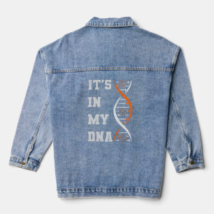 Basketball "Es ist in meiner DNA" Jeansjacke