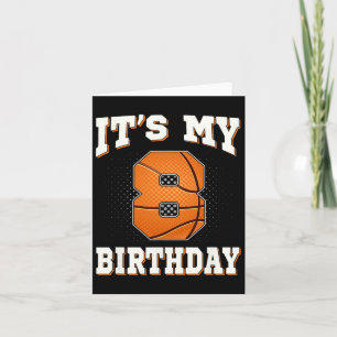 Basketball Es ist mein 8. Geburtstag 8 Jahre alter Karte