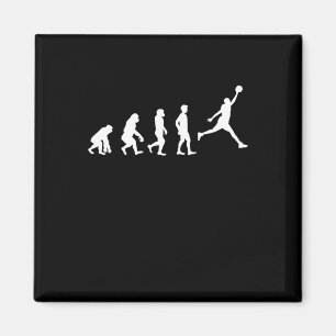 Basketball Evolution Champion Basketball Spieler Magnet