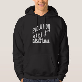Basketball Evolution From Monkey To Men BBall Dunk Hoodie