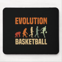 Basketball Evolution vom Affen zum Männchen Ganze