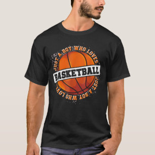 Basketball-Fan Basketball-Spieler Jungen Sport T-Shirt