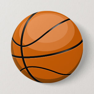 Basketball-Fan Button