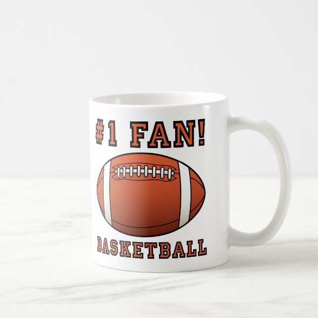 Basketball Fan nicht lustig Umarmung oder Reisefeh Tasse (Rechts)
