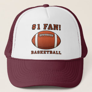 Basketball Fan Not Funny Ball Cap Hut Truckerkappe