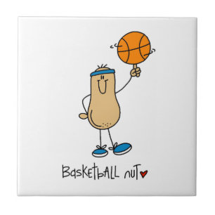 Basketball-Fan-T-Shirts und Geschenke Fliese