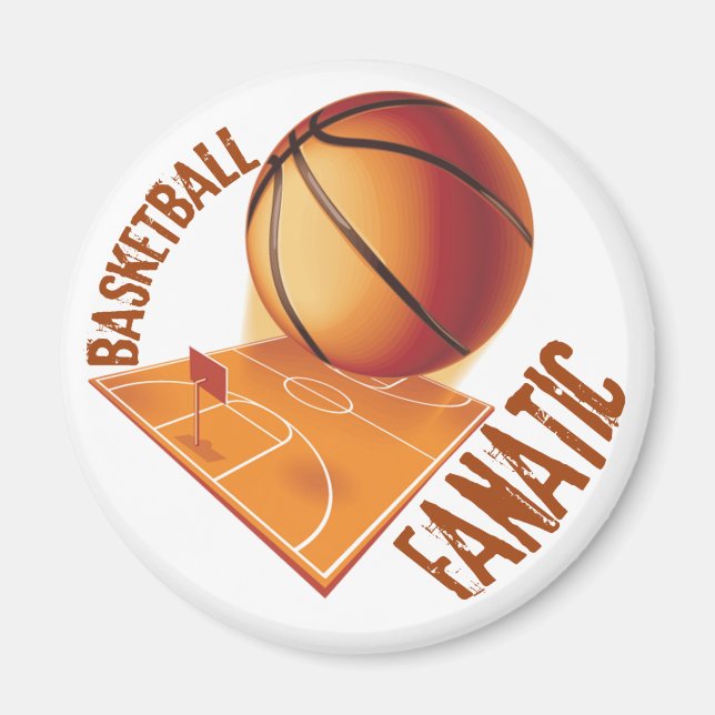 BASKETBALL FANATIC MAGNET (Vorne)