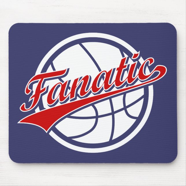 Basketball-Fanatiker Mousepad (Vorne)