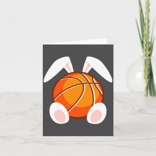Basketball-Fans Osterhase Frohe Ostern Basketball Karte