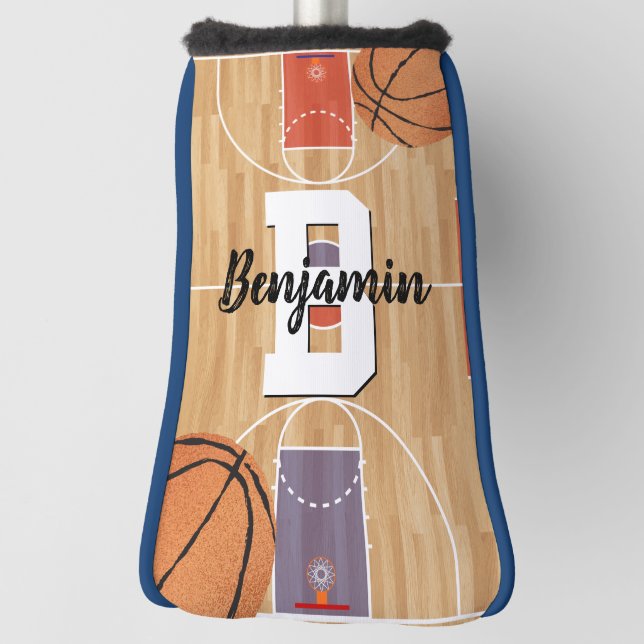 Basketball Fans Putter Golf Headcover (Rotieren 90)