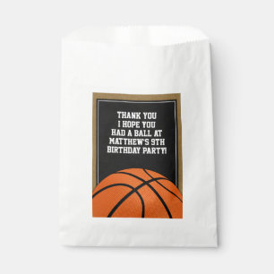 Basketball Favors Bag für B-Ball Fans Geschenktütchen