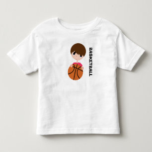 BASKETBALL! Feines Jersey T-Shirt für Kleinkinder