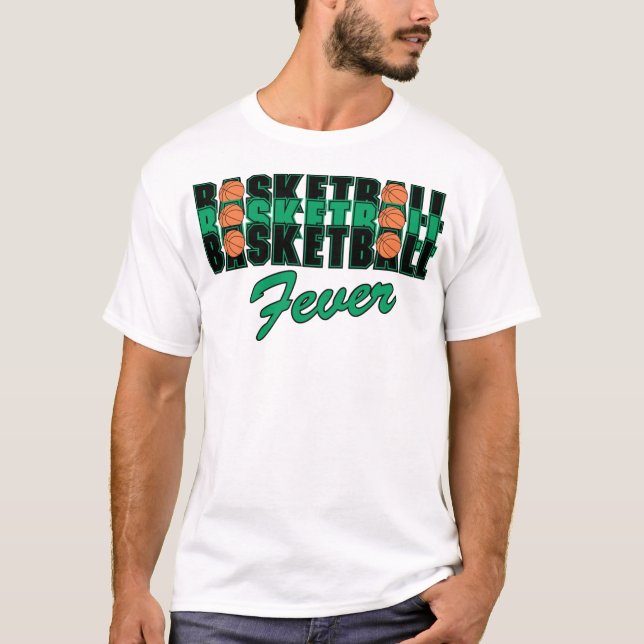 Basketball Fieber T - Shirt (Vorderseite)