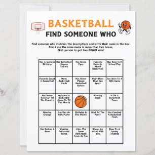 Basketball findet jemanden, der spielt