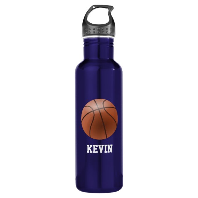 Basketball-Flasche mit isoliertem Wasser Edelstahlflasche (Vorderseite)