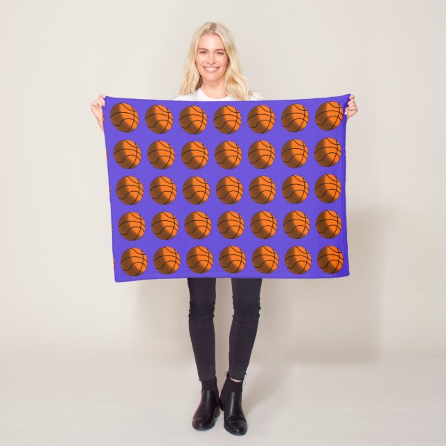 Basketball Fleece Blanket (Beispiel)
