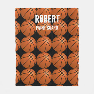 Basketball Fleece Blanket Sportfans