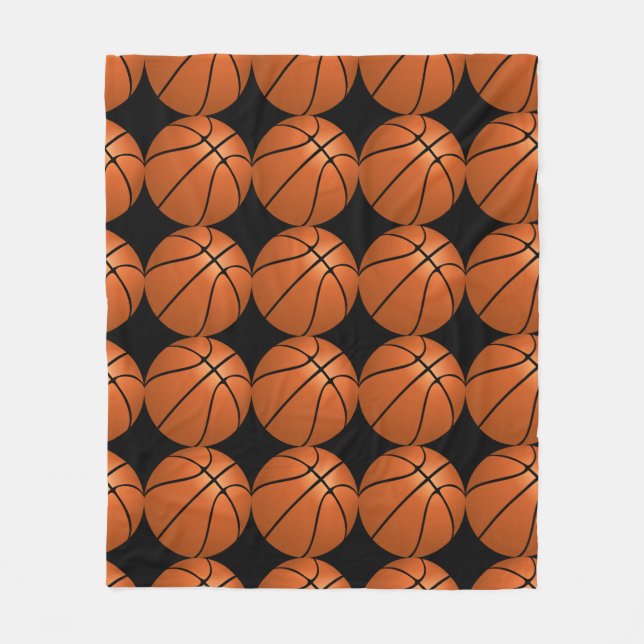 Basketball Fleece Blanket Sportfans (Vorderseite)
