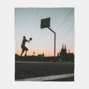 Basketball Fleecedecke
