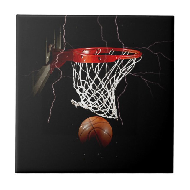Basketball Fliese (Vorderseite)