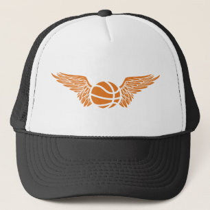 Basketball. Flügel. Truckerkappe