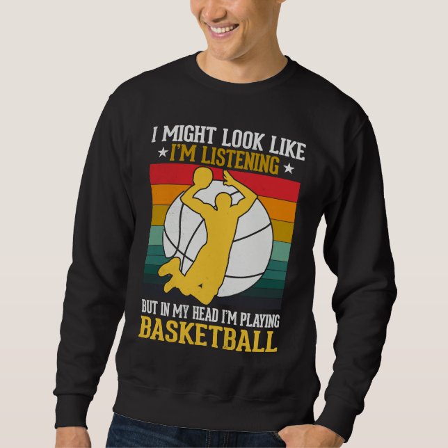 Basketball for Slam Dunk Player & Streetball  2 Sweatshirt (Vorderseite)