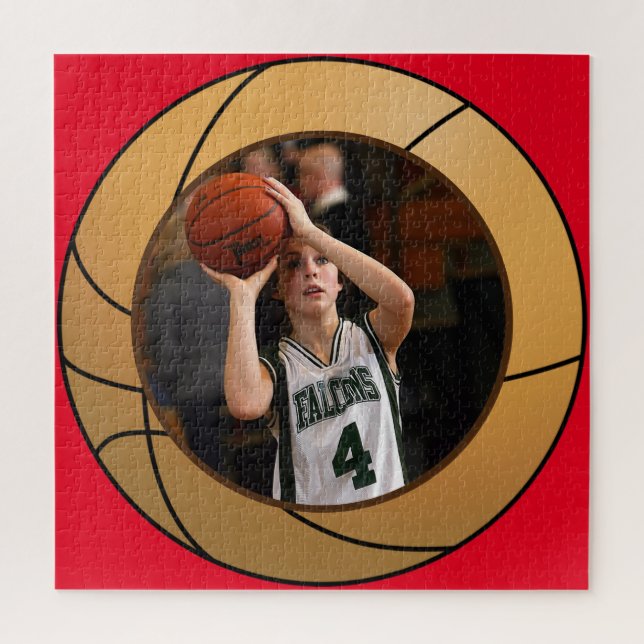 Basketball Foto Sport Frustration Puzzle (Vertikal)