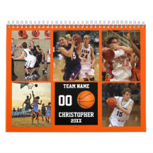 Basketball-FotoCollage Personalisiert
