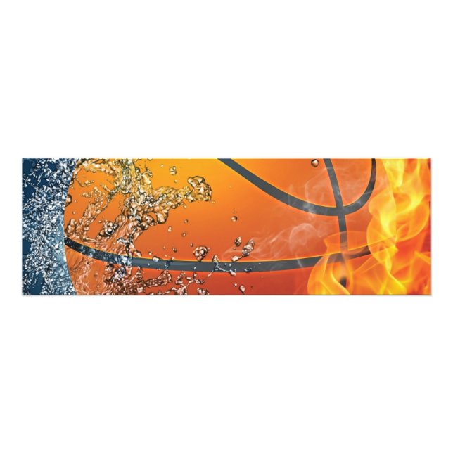 Basketball Fotodruck (Vorne)
