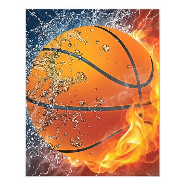 Basketball Fotodruck (Vorne)
