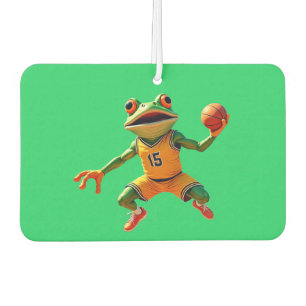 Basketball Frosch grüner Auto-Luftverbesserer Autolufterfrischer