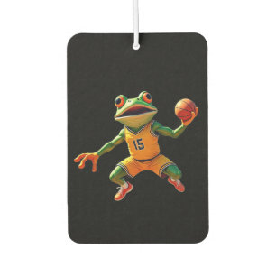 Basketball-Frosch schwarzer Auto-Luftverbesserer Autolufterfrischer