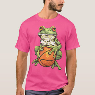 Basketball Frosch T-Shirt