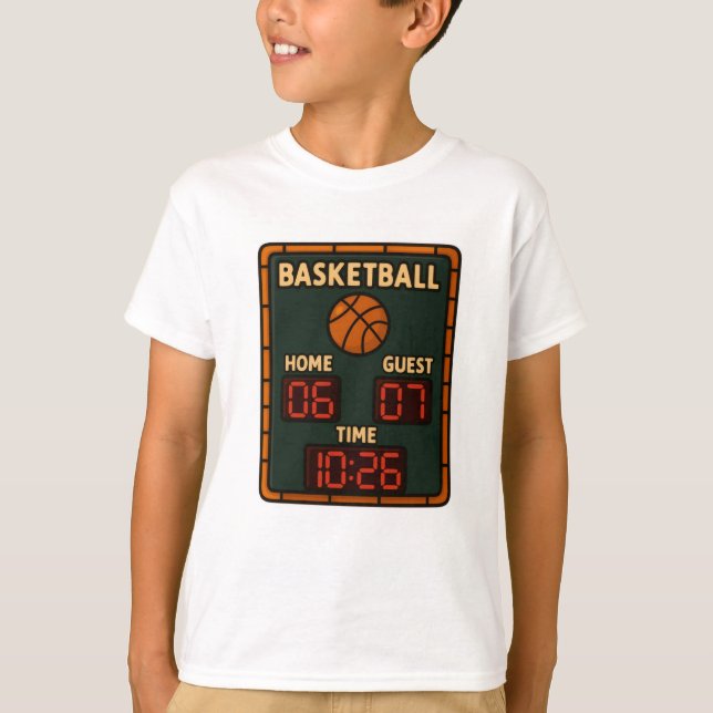 Basketball fun shirt 6-7 (Vorderseite)