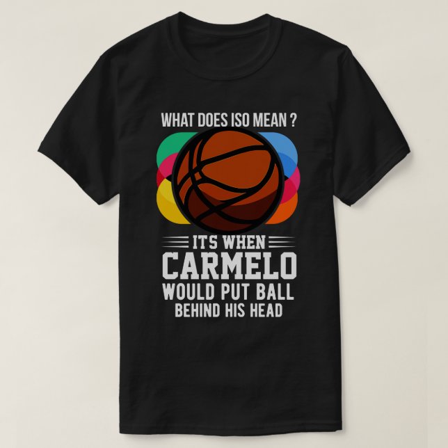 Basketball Funny T-Shirt (Design vorne)